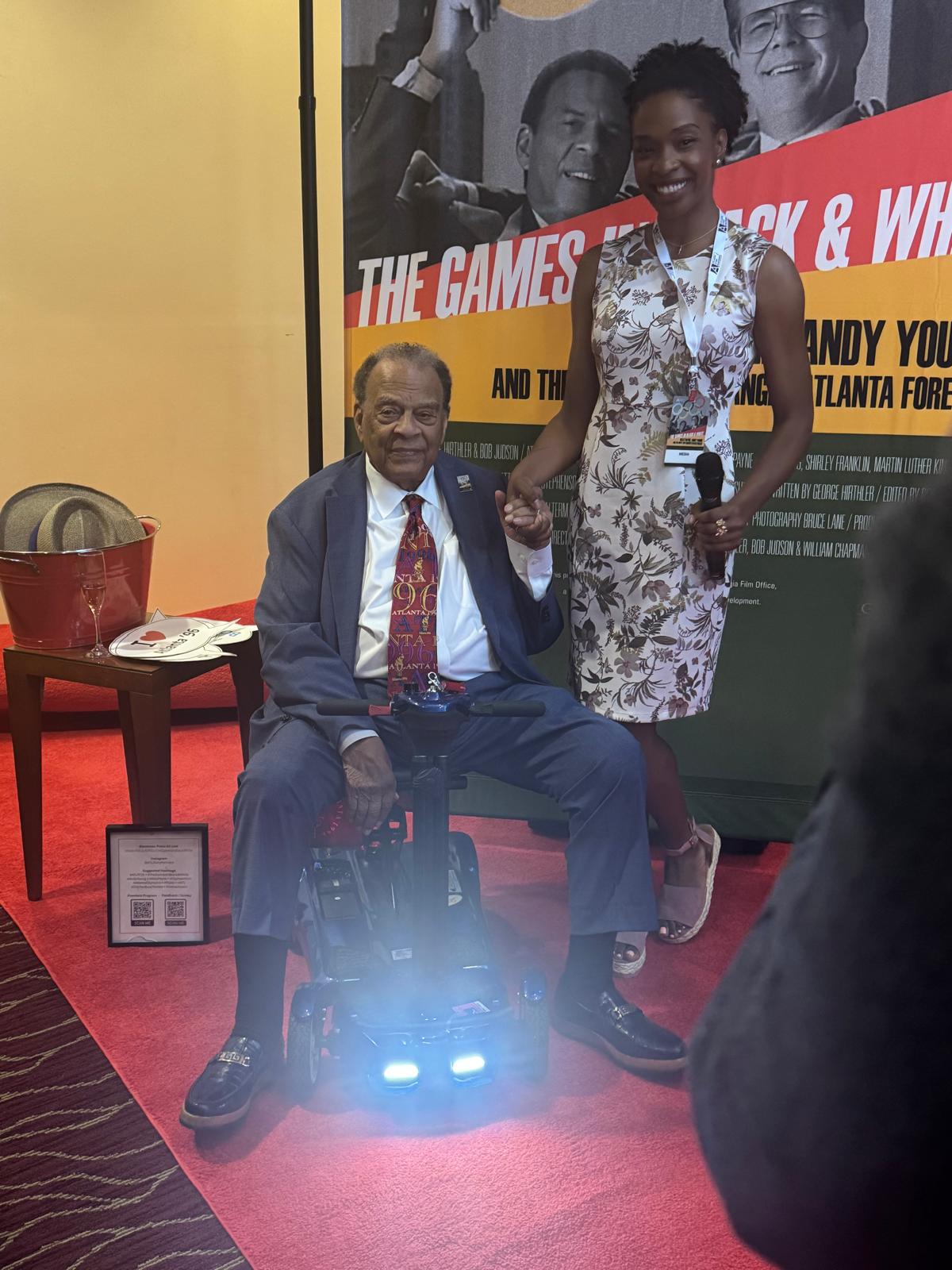 A moment with the Ambassador